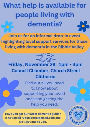 Help available for people living with dementia