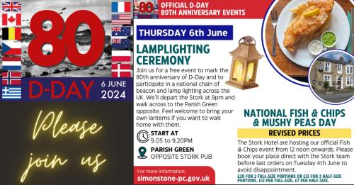 Thursday 6 June Official D-Day 80th Anniversary Events